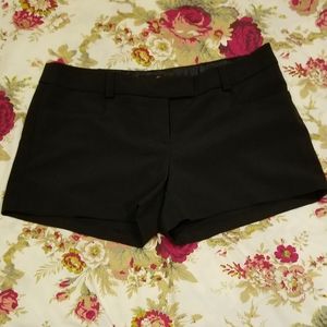 Flirtatious short black dressy shorts size 5